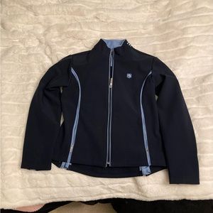 ROMFH Dry Shell Zip-Up Equestrian Jacket Water Proof